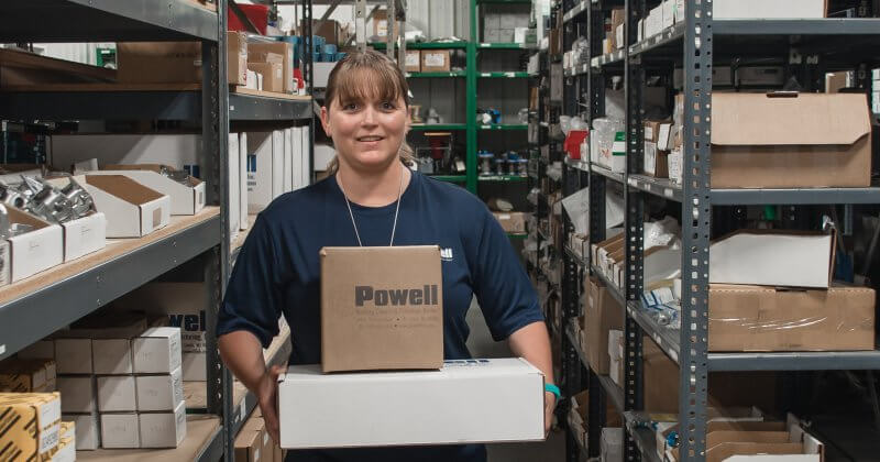 Powell Employee Carrying Chemical Processing Parts & Accessories